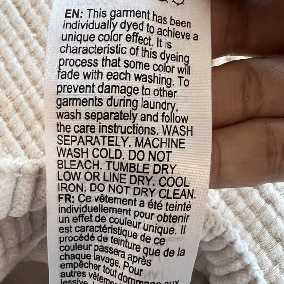 Billabong Midtown Straight Leg Corduroy Pants Women Sz 27 Ivory Highrise Classic - Picture 11 of 16